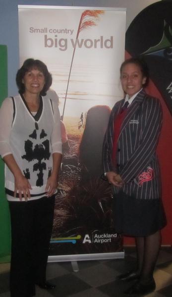 Zella Morrison with Koha Milne